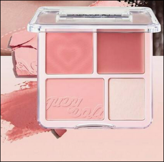 พาเลทบลัชออนและไฮไลท์