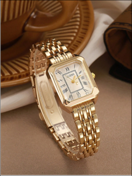 นาฬิกาควอตซ์สายเหล็ก